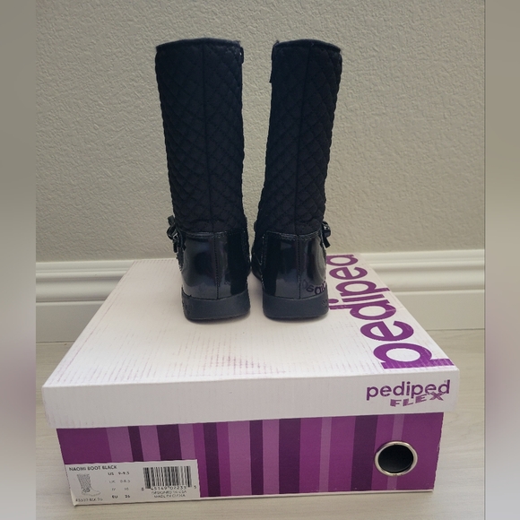 Pediped Flex Boots Black Size 9-9.5 Toddler - Picture 3 of 11